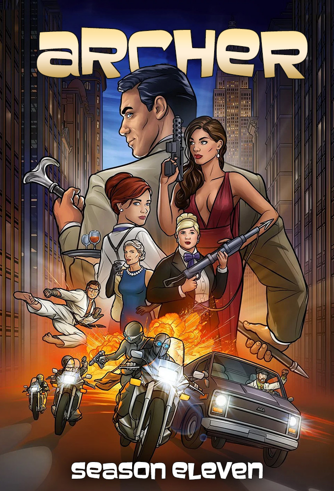 Artwork de la saison 1 de Archer