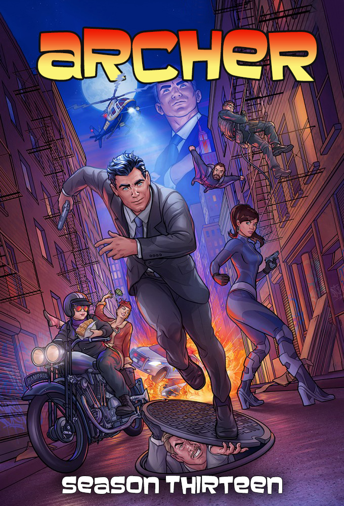 Artwork de la saison 1 de Archer