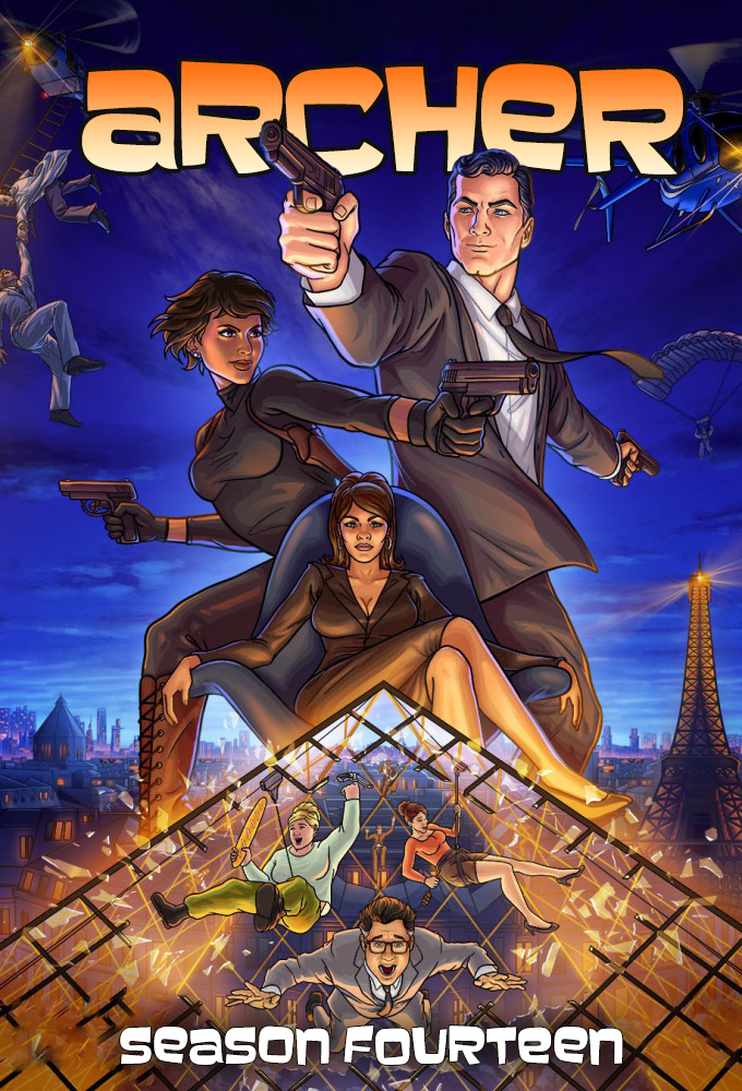 Artwork de la saison 1 de Archer