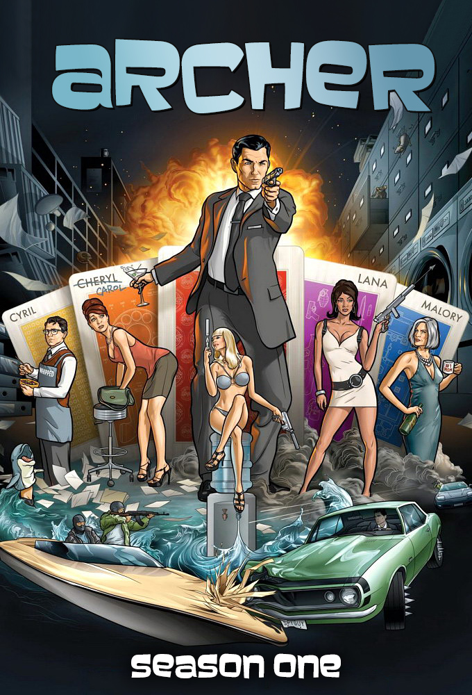Artwork de la saison 1 de Archer