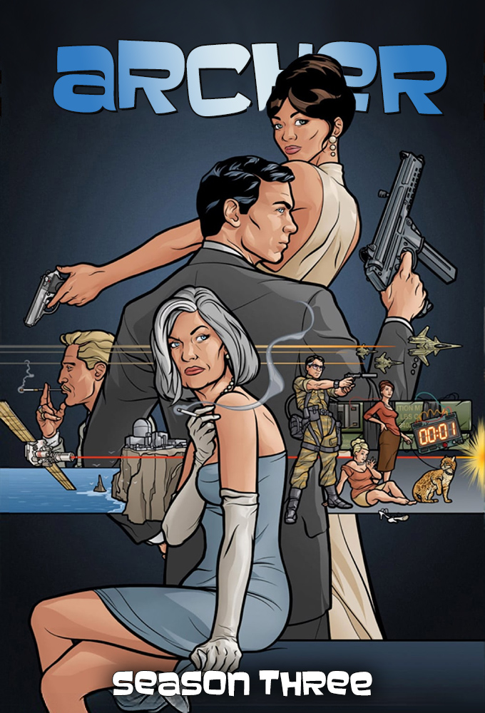 Artwork de la saison 1 de Archer