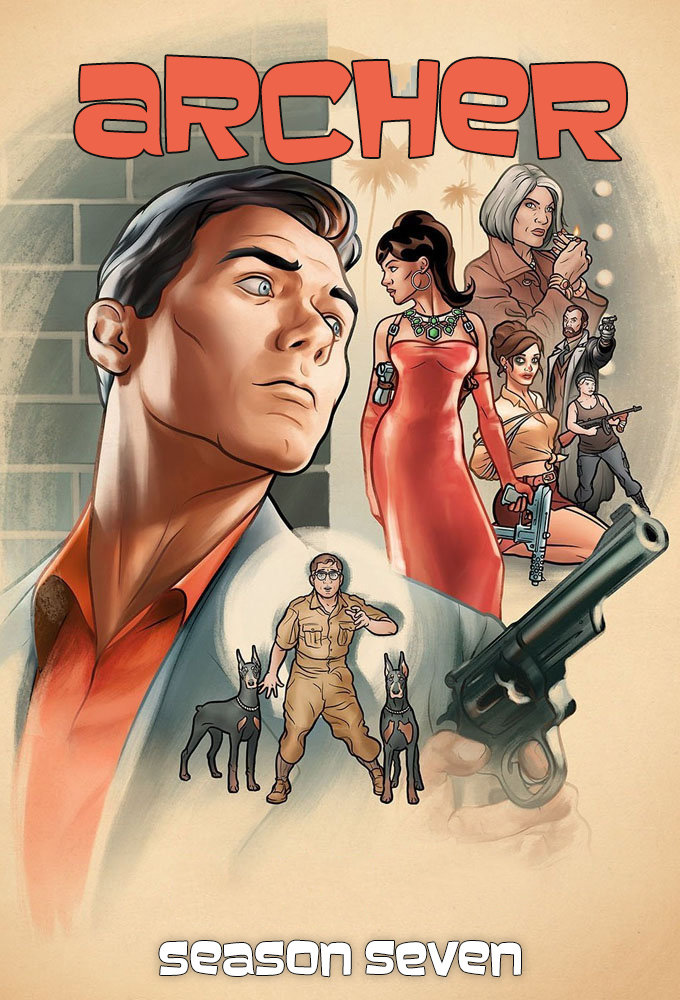 Artwork de la saison 1 de Archer