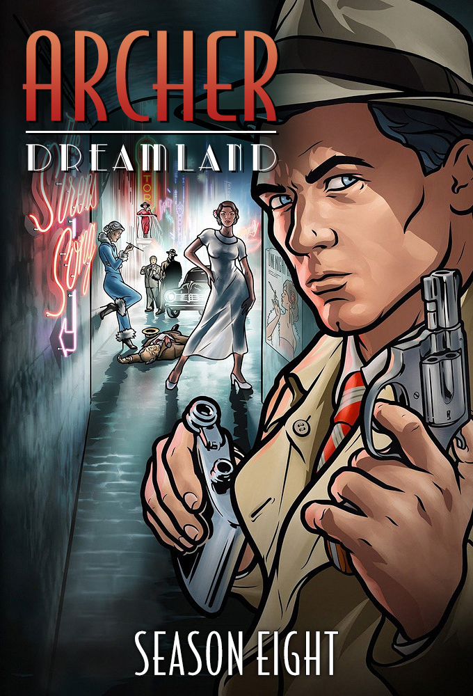 Artwork de la saison 1 de Archer