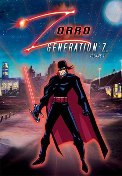 Artwork de la saison 1 de Zorro: Generation Z