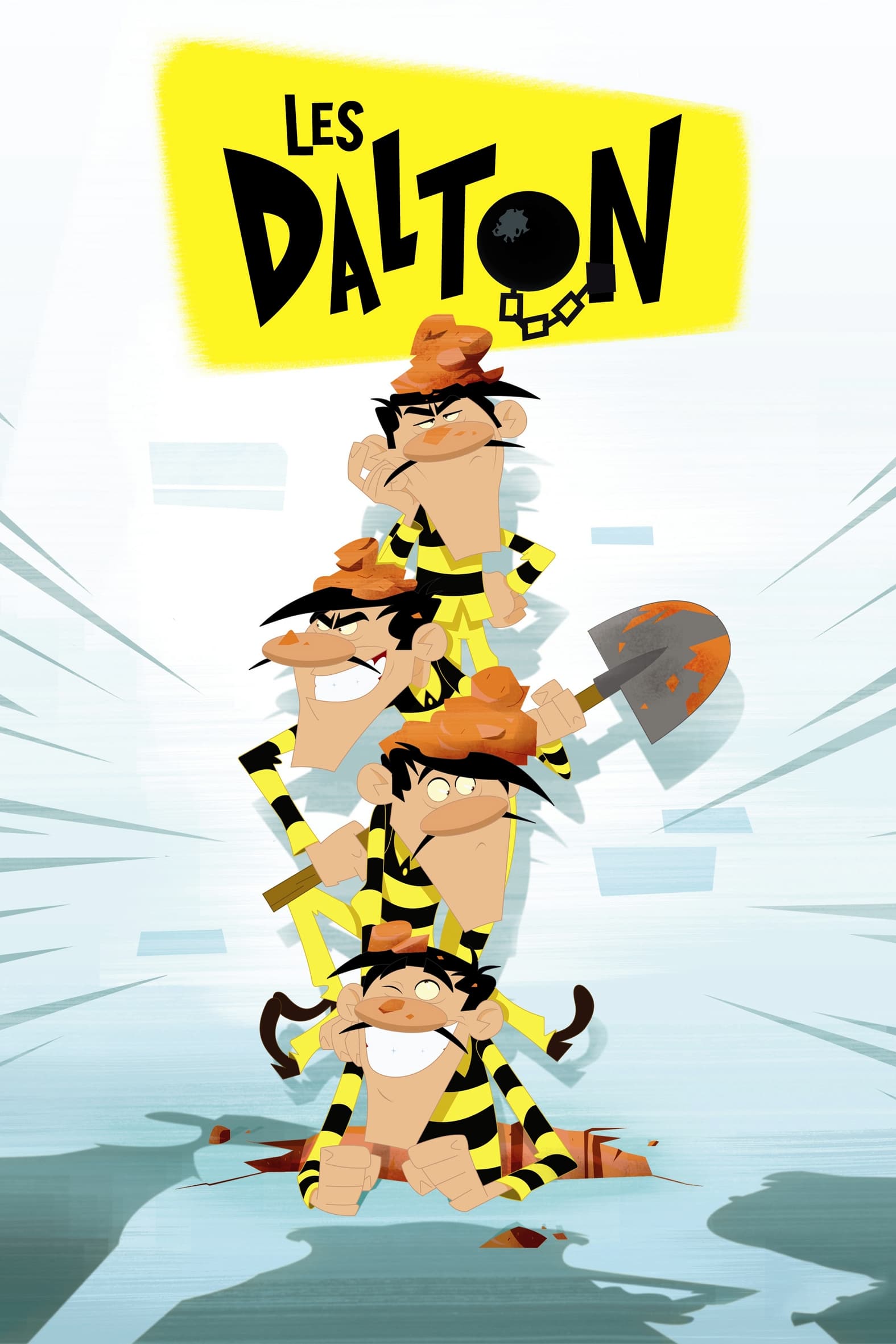 Artwork de la saison 1 de Les Dalton